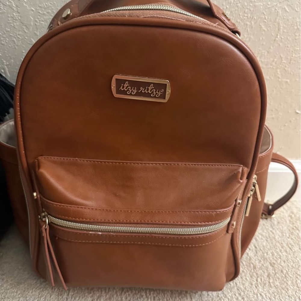 Itzy Ritzy Brown Backpack